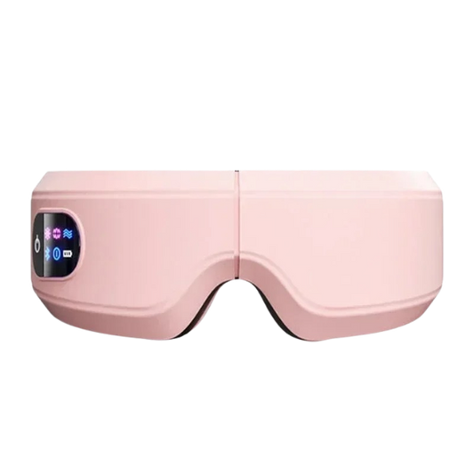 EyeSerenity™ Masajeador de Ojos Calentado | Calor, Compresión de Aire y Bluetooth