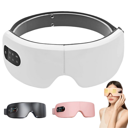 EyeSerenity™ Heated Eye Massager | Heat, Air Compression & Bluetooth 2.0